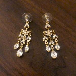 Carolee hanging chandelier earrings